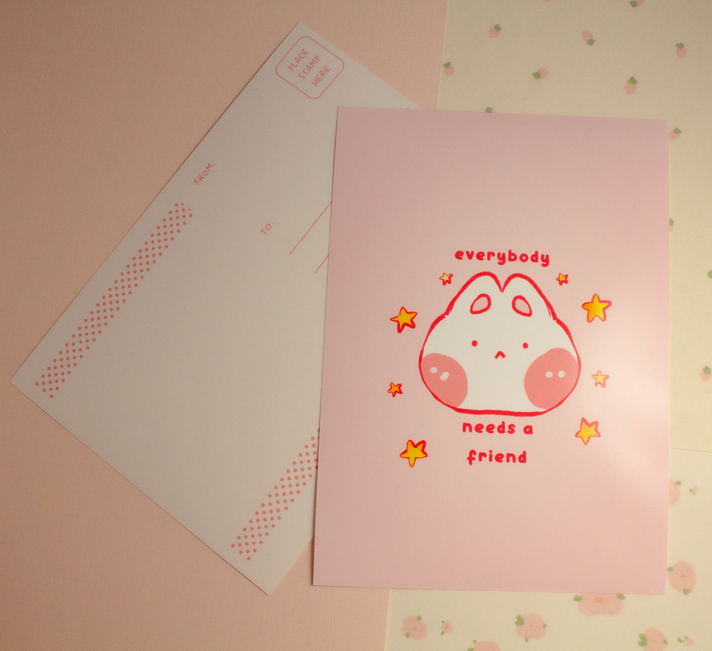 Chubbi Bunni Print/Postcard