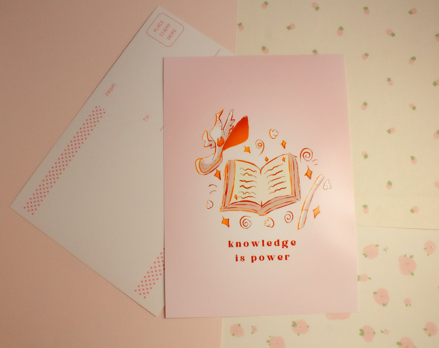 Knowledge is Power Print/Postcard