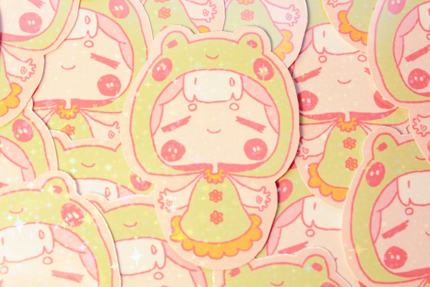 Frog Lula Sticker