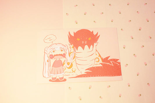 Don't Eat My Hair! Print