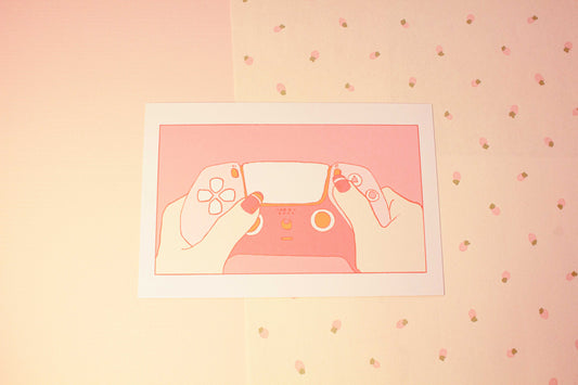Fair Gamer Girl Print