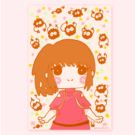 Spirit Sprites and Girl Print