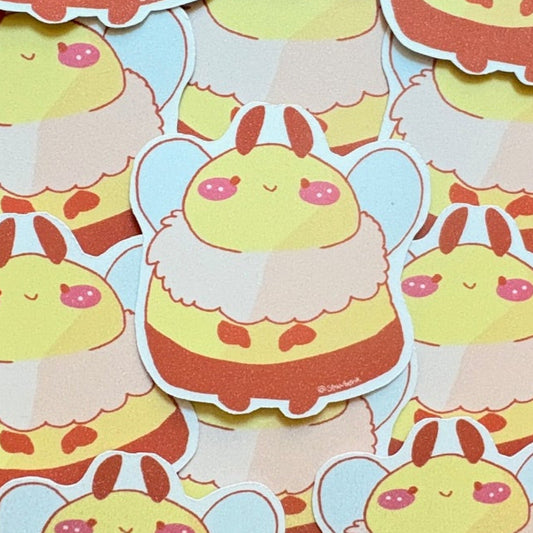 Glitter Bee Sticker