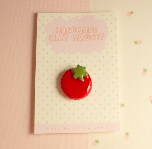 Tomato Clay Magnet