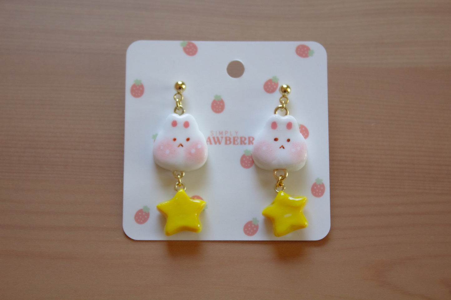 Star Bunny Earrings