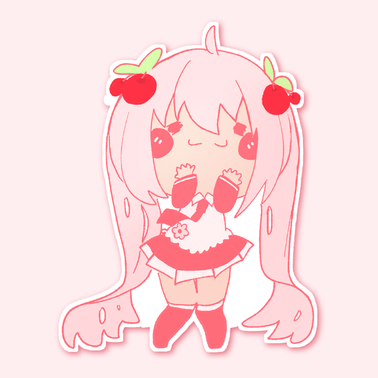 Glitter Uwu Sticker