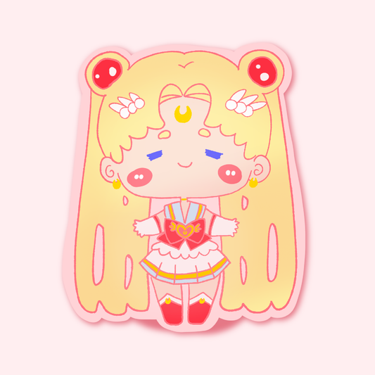 Holographic Moon Sticker